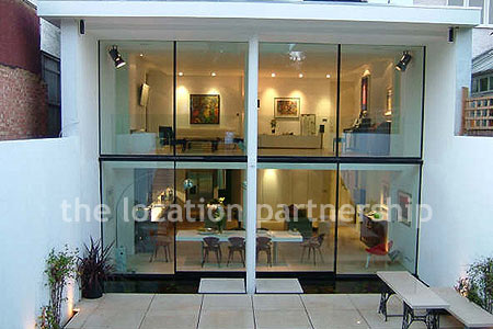 A stunning kitchen in an architect designed house.