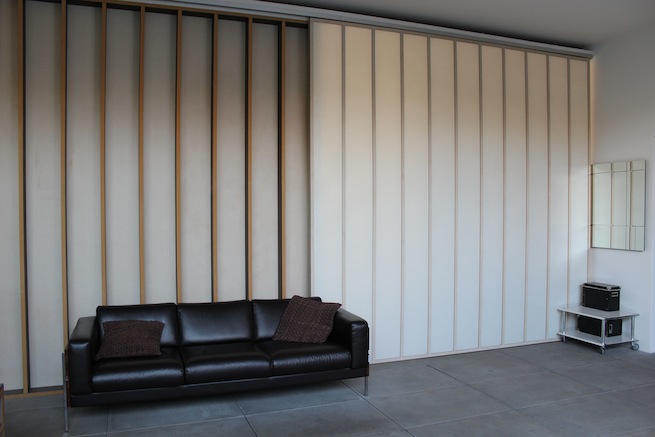 Contemporary open plan home with gorgeous courtyard and modern furnishings.