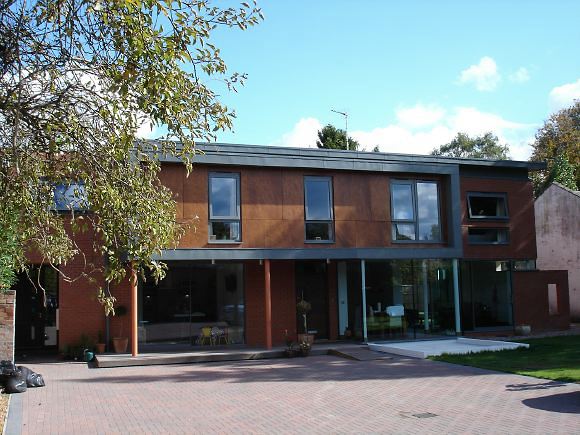 Architect designed 5 bed detached modern house.