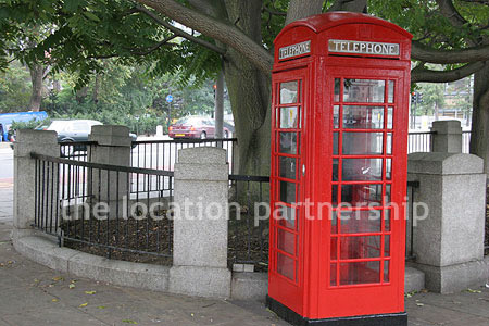 Red Phone Box by The Thames
