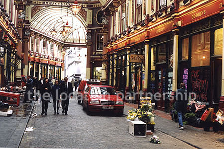 Covered permanent market in central London