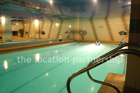 Shoot friendly swimming pool and jacuzzi on basement level.