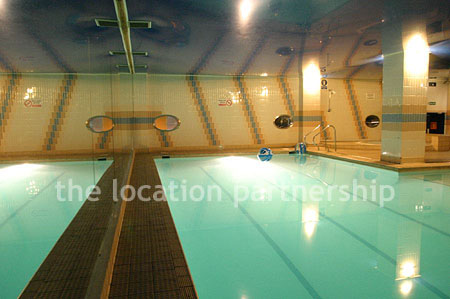 Shoot friendly swimming pool and jacuzzi on basement level.