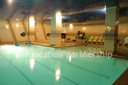 Shoot friendly swimming pool and jacuzzi on basement level.