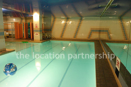 Shoot friendly swimming pool and jacuzzi on basement level.