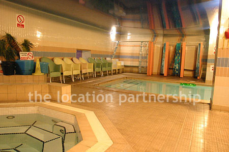 Shoot friendly swimming pool and jacuzzi on basement level.