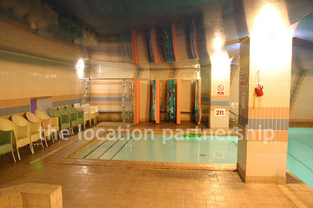 Shoot friendly swimming pool and jacuzzi on basement level.