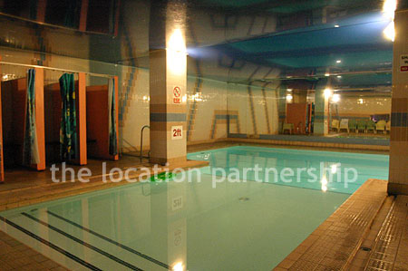 Shoot friendly swimming pool and jacuzzi on basement level.