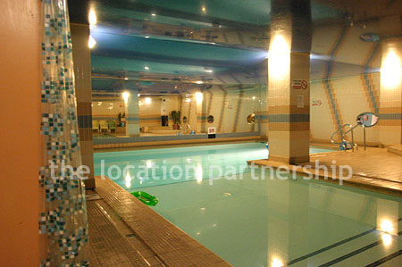 Shoot friendly swimming pool and jacuzzi on basement level.