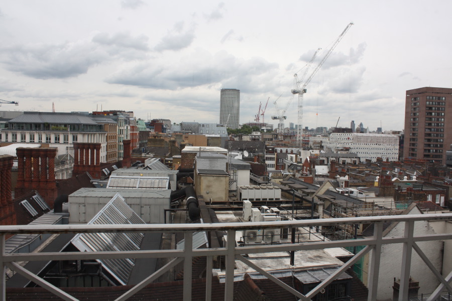A part furnished empty office space situated on the 6th floor in the West end