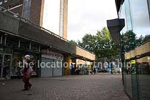 60's shopping precinct with recent modern additions