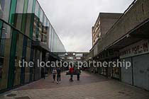 60's shopping precinct with recent modern additions