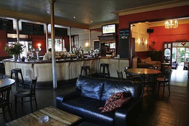 Pub with function room and expansive beer garden.