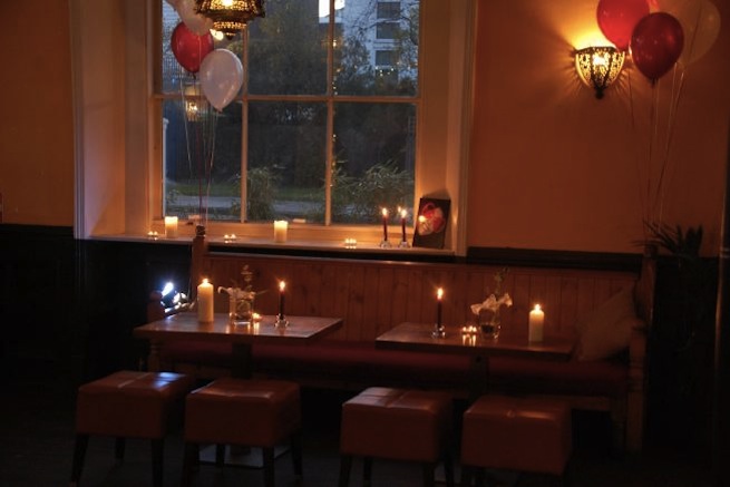 Pub with function room and expansive beer garden.