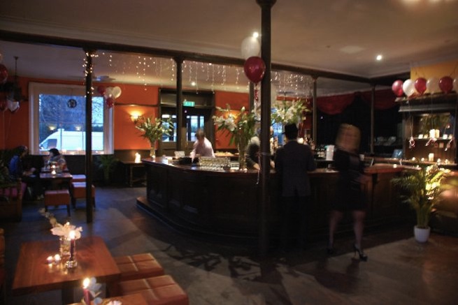 Pub with function room and expansive beer garden.