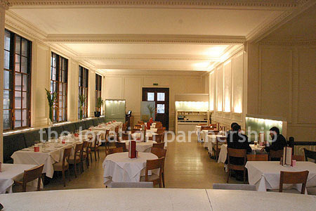 This styish restaurant / bar is generally only available at the weekends.