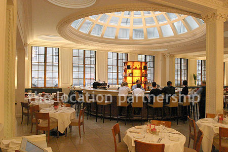 This styish restaurant / bar is generally only available at the weekends.