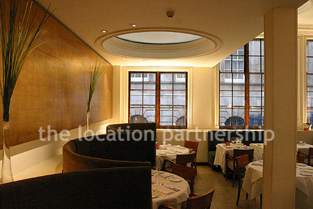 This styish restaurant / bar is generally only available at the weekends.