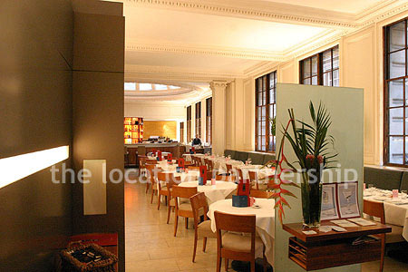 This styish restaurant / bar is generally only available at the weekends.