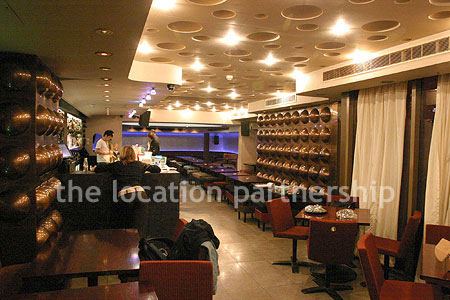 Fantastic bar / restaurant with dramatic contemporary design.