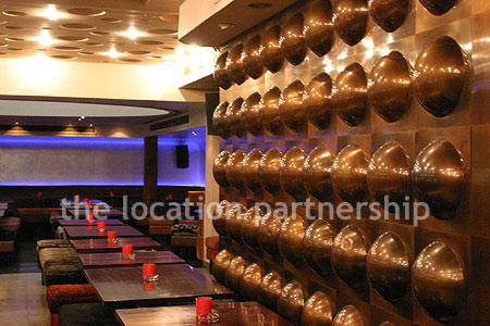 Fantastic bar / restaurant with dramatic contemporary design.