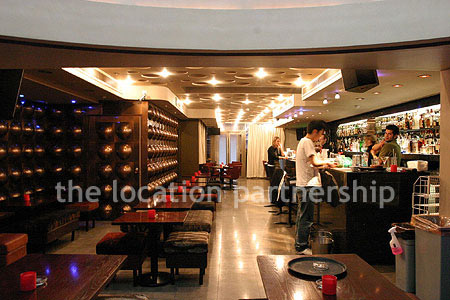 Fantastic bar / restaurant with dramatic contemporary design.