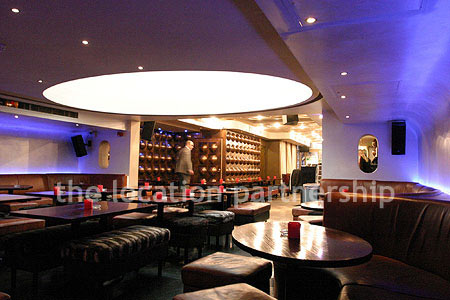 Fantastic bar / restaurant with dramatic contemporary design.