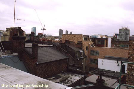 Small urban rooftop in the East end.
