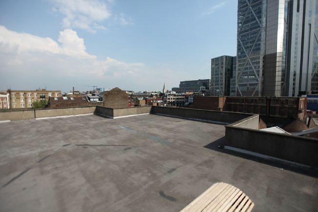 A 3,000 sq ft rooftop with an amazing panorama of the city.