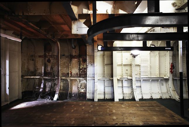 Wonderful old ship with shabby chic interior, used to be used as a floating lighthouse.
