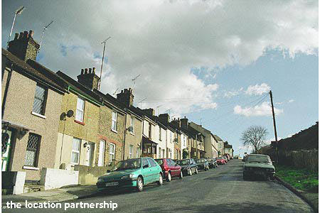 Victorian street in Kent