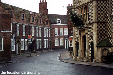 Victorian street in Norfolk