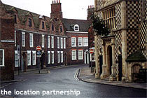 Victorian street in Norfolk
