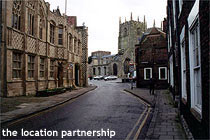 Victorian street in Norfolk