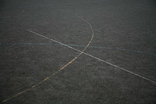 Urban tennis courts.