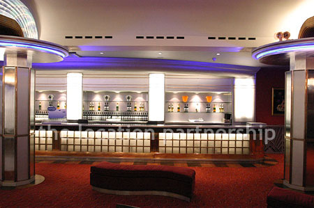 A beautiful Art Deco bar in central London.