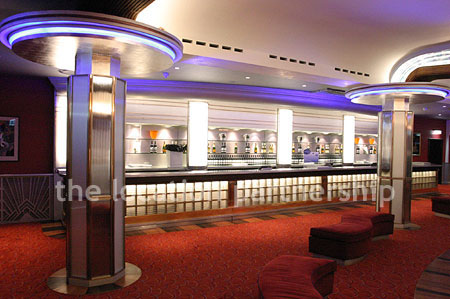 A beautiful Art Deco bar in central London.