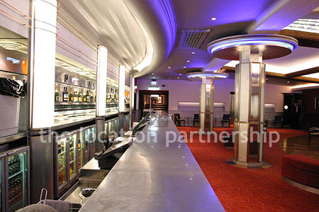 A beautiful Art Deco bar in central London.