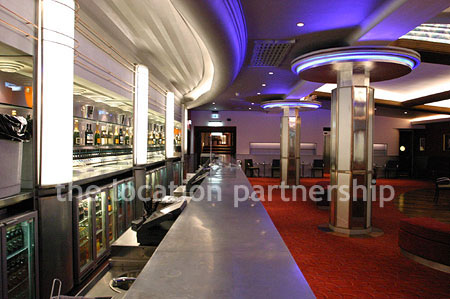A beautiful Art Deco bar in central London.