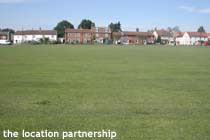 Village and village green in Norfolk