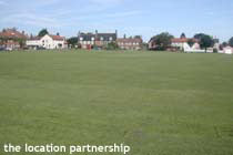 Village and village green in Norfolk