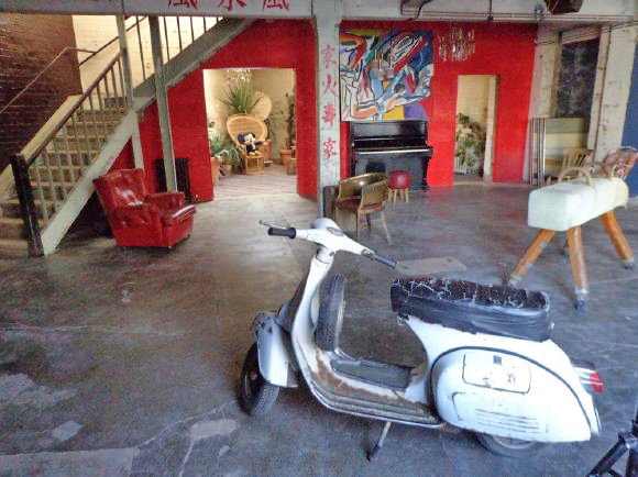 An amazing, eclectic warehouse building spread over 4 floors in 7,500 sq ft with a roof terrace. Good access and parking.