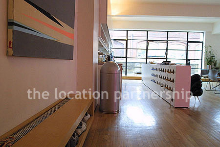 Kitchen in modern apartment in central London