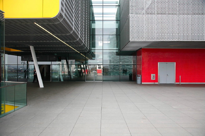 Amazing selection of very graphic contemporary architecture.