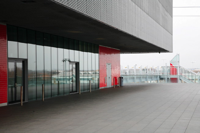 Amazing selection of very graphic contemporary architecture.