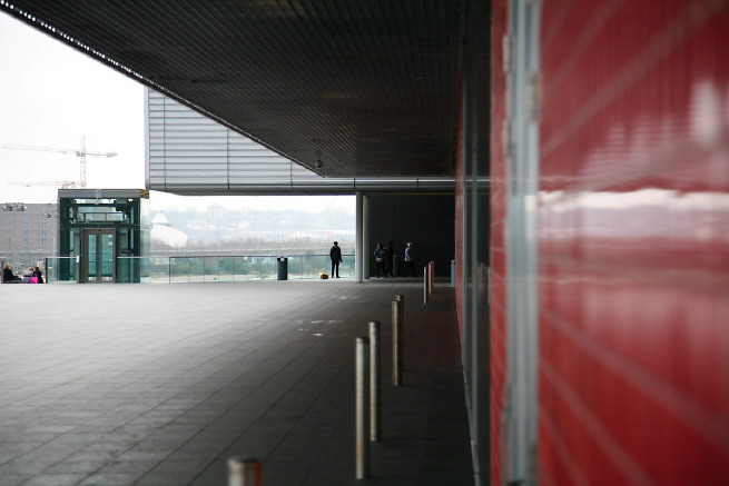 Amazing selection of very graphic contemporary architecture.