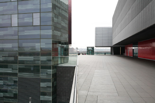 Amazing selection of very graphic contemporary architecture.