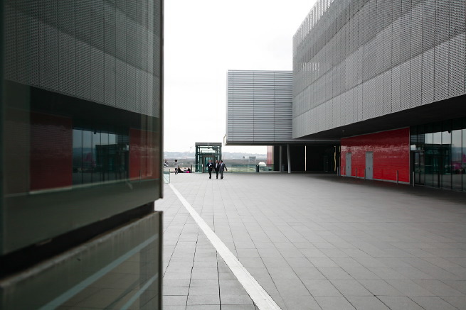 Amazing selection of very graphic contemporary architecture.