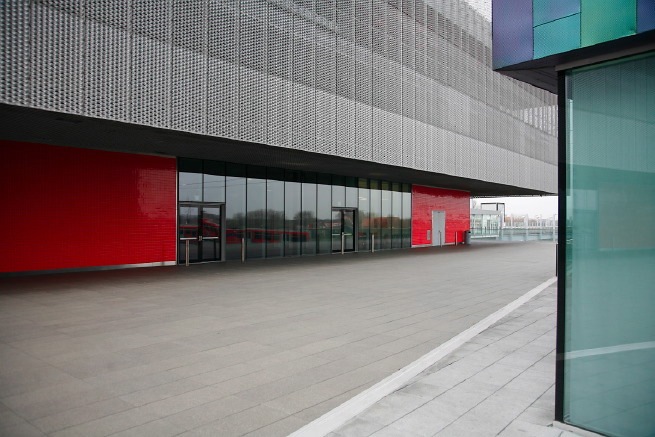Amazing selection of very graphic contemporary architecture.