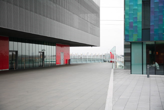 Amazing selection of very graphic contemporary architecture.